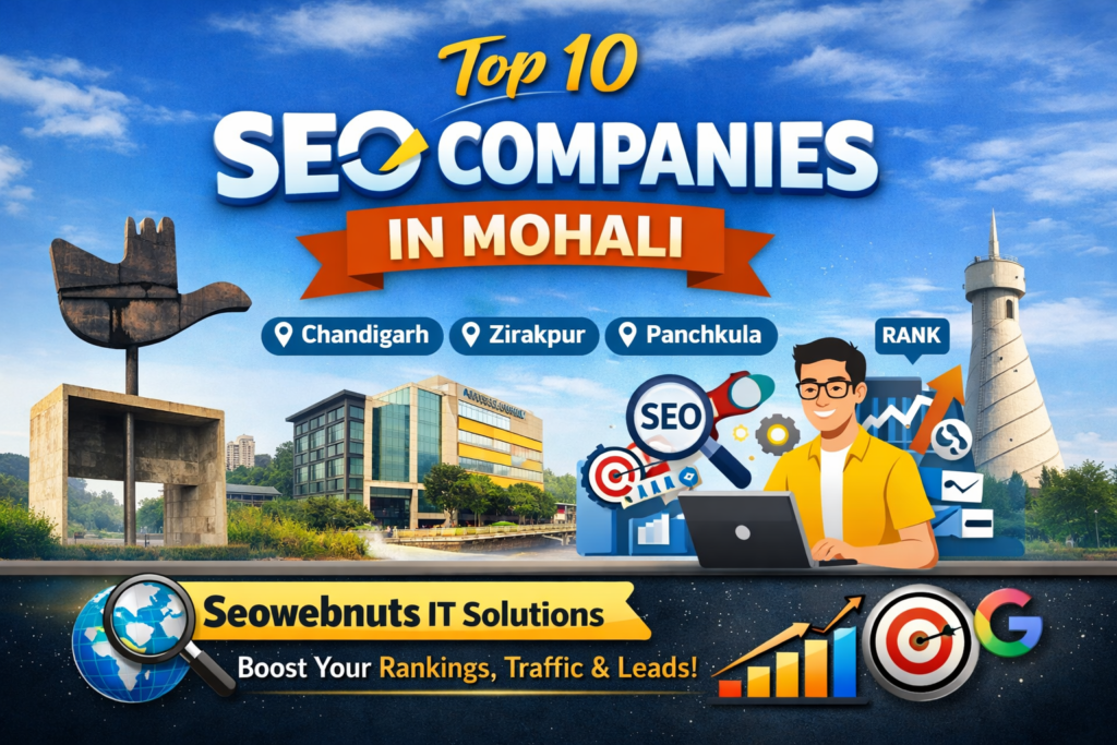 Top 10 SEO Companies in Mohali