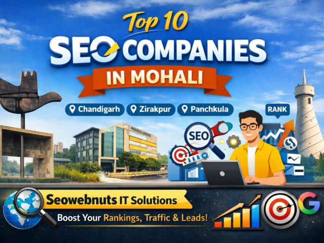 Top 10 SEO Companies in Mohali